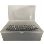 Suporte para alicates maleta transparente